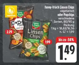 E-Center Funny-frisch linsen chips Angebot