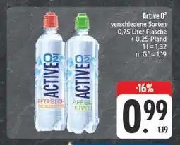 E-Center Active o2 pfirsich weißer tee Angebot