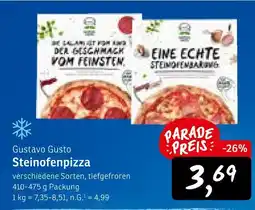 KONSUM Gustavo gusto steinofenpizza Angebot