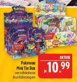 Marktkauf Pokémon mini tin box Angebot
