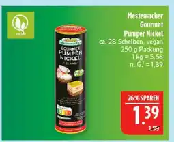 Marktkauf Mestemacher gourmet pumper nickel Angebot