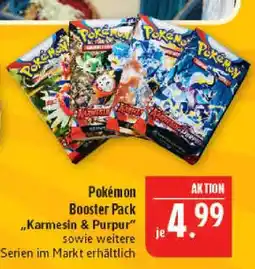 Marktkauf Pokémon booster pack karmesin & purpur Angebot