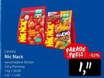 KONSUM Lorenz nic nacs Angebot