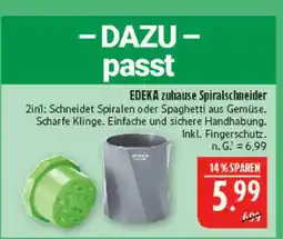 Marktkauf Edeka zuhause spiralschneider Angebot
