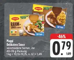 E-Center Maggi delikatess sauce Angebot