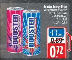 E-Center Booster energy drink original Angebot