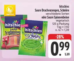 E-Center Hitschies saure drachenzungen Angebot