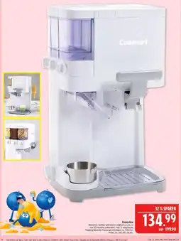 Marktkauf Cuisinart eismaschine Angebot
