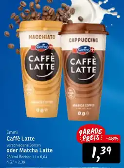 KONSUM Emmi caffè latte oder matcha latte Angebot