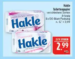 Marktkauf Hakle samtweich toilettenpapier Angebot