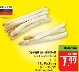 Marktkauf Spargel weiß/violett Angebot