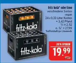 Marktkauf Fritz-kola fritz-kola Angebot