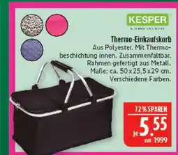 Marktkauf Kesper thermo-einkaufskorb Angebot