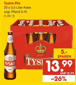 Netto Marken-Discount Tyskie pils Angebot