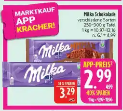 Marktkauf Milka schokolade Angebot