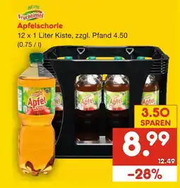 Netto Marken-Discount Fruchtinsel apfelschorle Angebot
