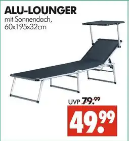 Wreesmann Alu-lounger Angebot