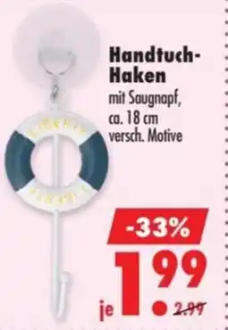Mäc Geiz Handtuch- Haken Angebot