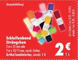 Mäc Geiz Schleifenband Strängchen Angebot