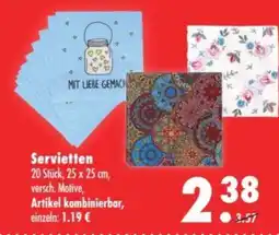 Mäc Geiz Servietten Angebot