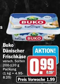 HIT Buko Dänischer Frischkäse Angebot