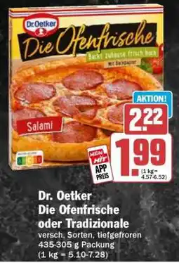HIT Dr. Oetker Die Ofenfrische oder Tradizionale Angebot