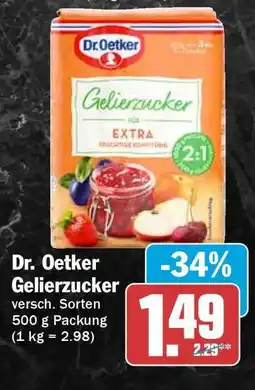 HIT Dr. Oetker Gelierzucker Angebot