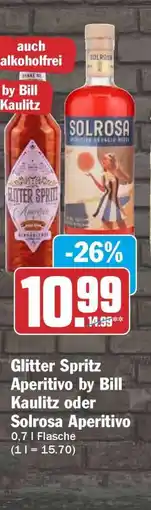 HIT Glitter Spritz Aperitivo by Bill Kaulitz oder Solrosa Aperitivo Angebot