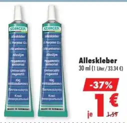 Mäc Geiz STANGER Alleskleber Angebot