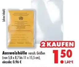 Mäc Geiz Ausweishülle Angebot