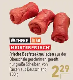 CITTI Markt MEISTERFRISCH Frische Beefsteakrouladen Angebot