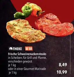 CITTI Markt Frische Schweinenackensteaks Angebot