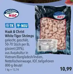 CITTI Markt Haak & Christ White Tiger Shrimps Angebot