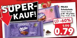 Kaufland MILKA Schokolade Angebot