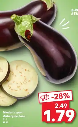 Kaufland Niederl./span. Aubergine, lose Angebot