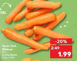 Kaufland Span./ital. Möhren Angebot