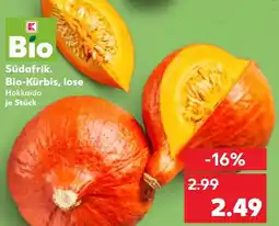 Kaufland Bio-Kürbis Angebot