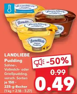 Kaufland Landliebe pudding Angebot