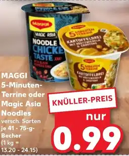 Kaufland Maggi 5-Minuten Terrine oder Magic Asia Noodles Angebot
