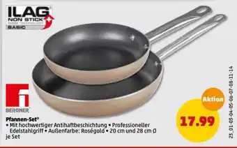 PENNY Bergner Pfannen Set Angebot