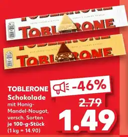 Kaufland TOBLERONE Schokolade Angebot