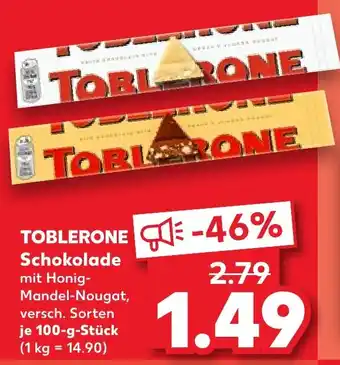 Kaufland TOBLERONE Schokolade Angebot