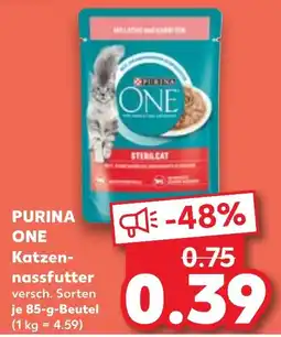 Kaufland PURINA ONE Katzennassfutter Angebot
