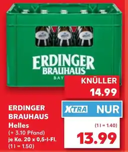 Kaufland ERDINGER BRAUHAUS Helles Angebot