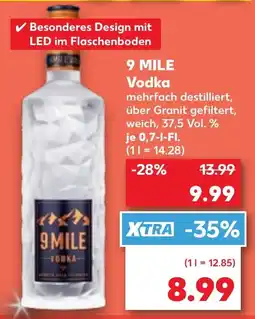 Kaufland 9 MILE Vodka Angebot