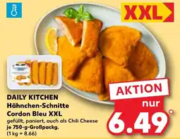 Kaufland DAILY KITCHEN Hähnchen-Schnitte Cordon Bleu XXL Angebot