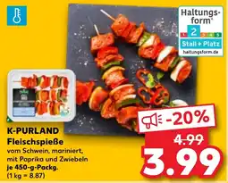 Kaufland K-PURLAND Fleischspieße Angebot