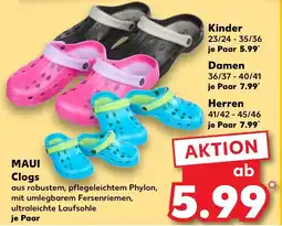 Kaufland MAUI Clogs Angebot