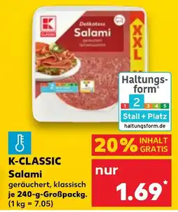 Kaufland K-CLASSIC Salami Angebot