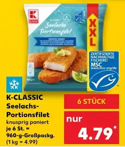 Kaufland K-CLASSIC Seelachs Portionsfilet Angebot